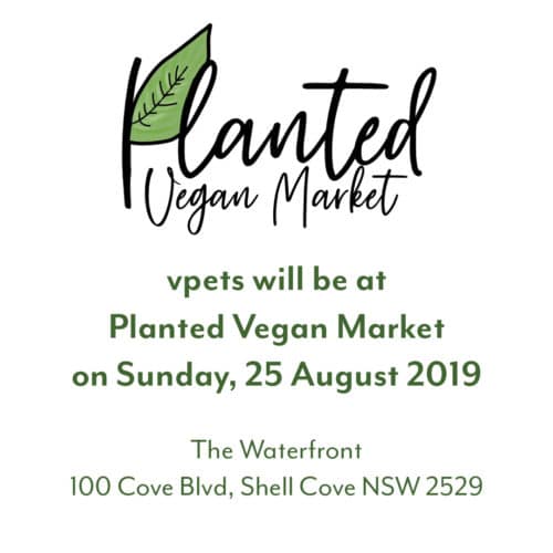 vpets at Planted Vegan Market – Sunday, 25 August 2019