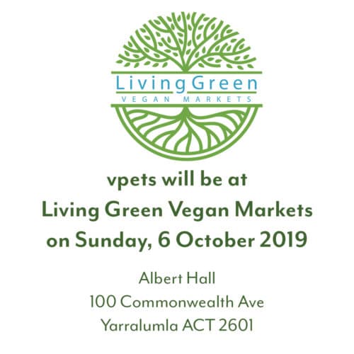 vpets at Living Green Vegan Markets (Canberra, ACT) – Sunday, 6 October 2019