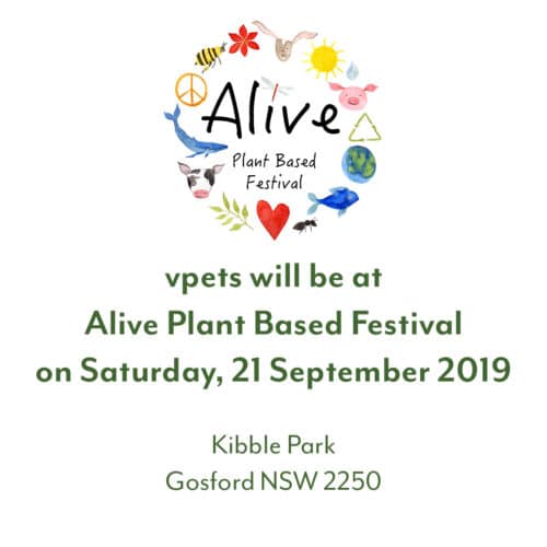 vpets at Alive Plant Based Festival (Gosford, NSW) – Saturday, 21 September 2019