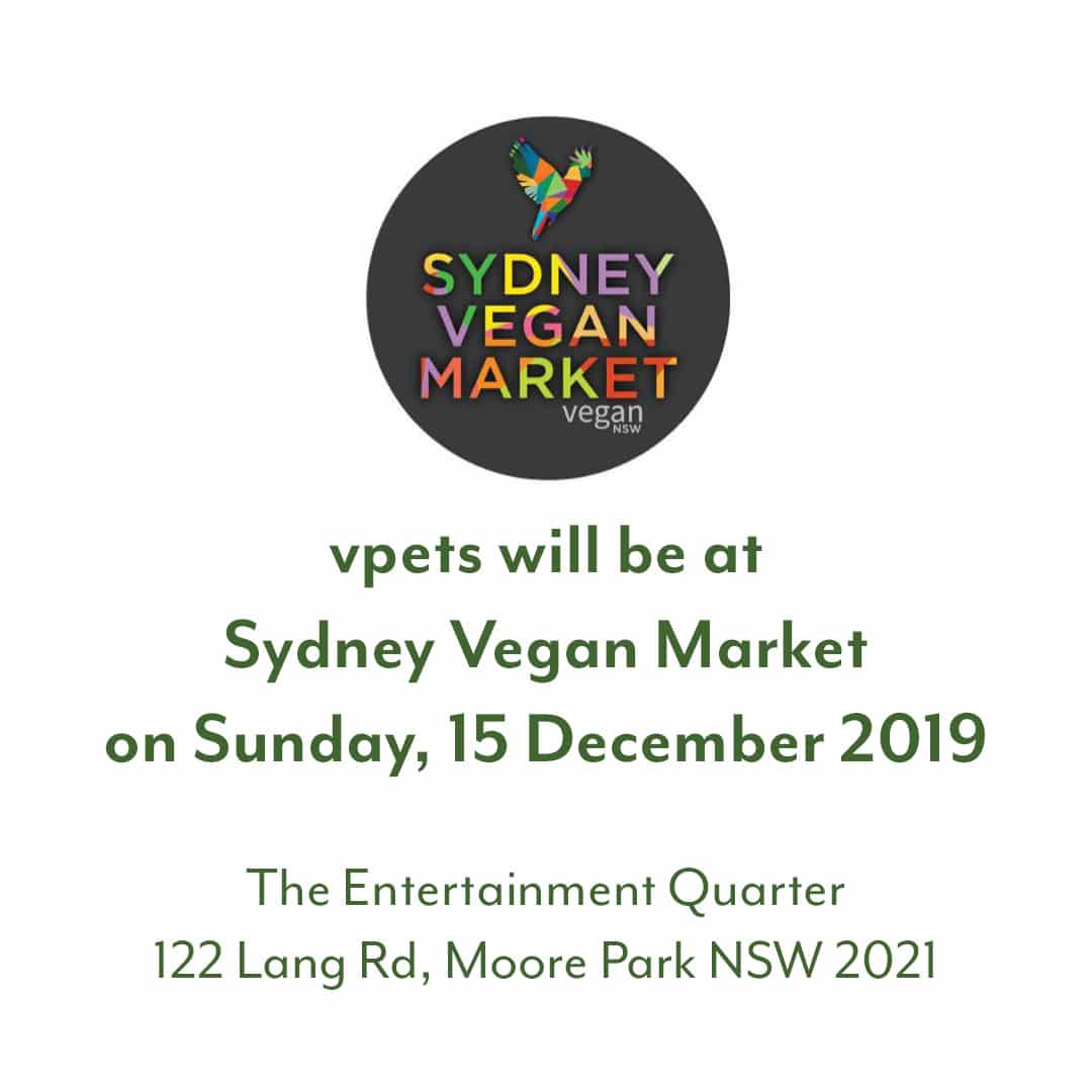 vpets at Sydney Vegan Market 15 December 2019