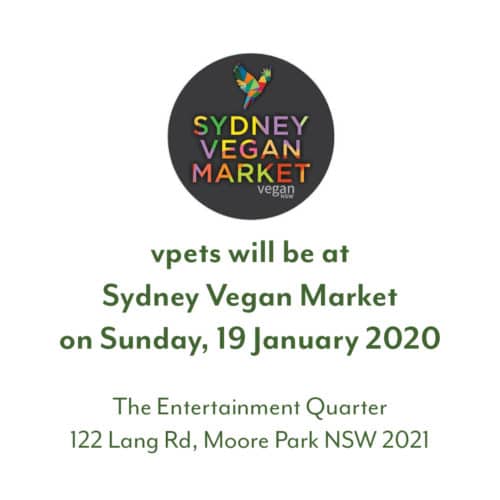 vpets at Sydney Vegan Market – Sunday, 19 January 2020