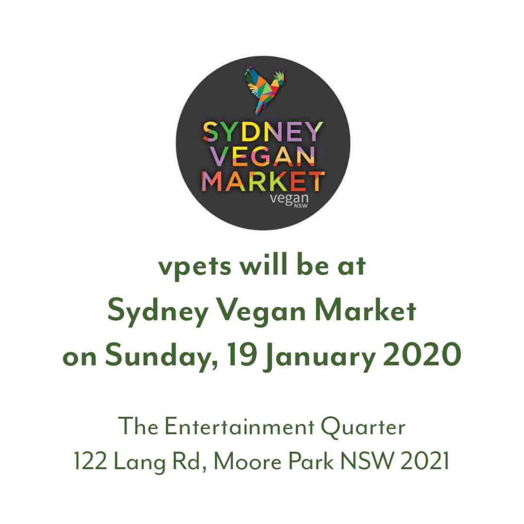 vpets at Sydney Vegan Market 19 January 2020