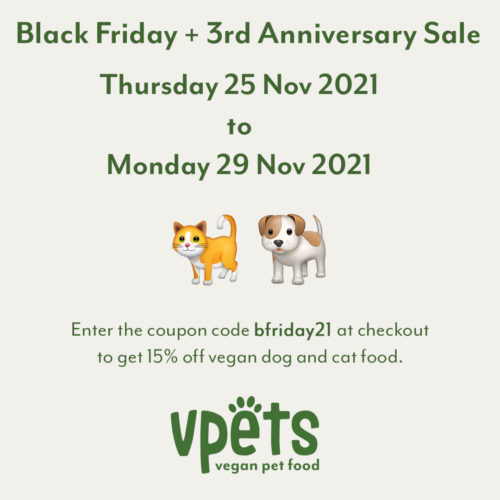 vpets’ Black Friday & 3rd Anniversary 2021 Sale